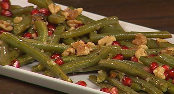 green-beans-pomegranate-salad