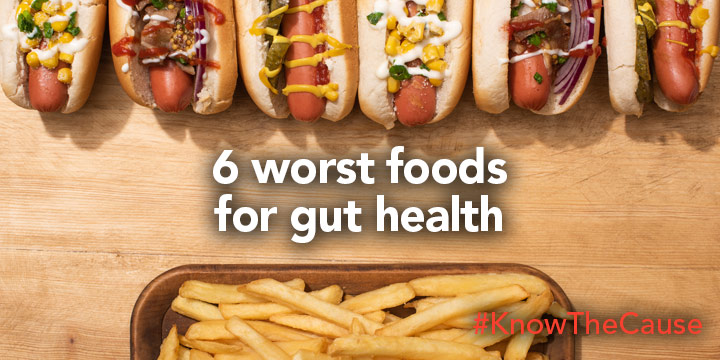 Worst Foods For Gut Health
